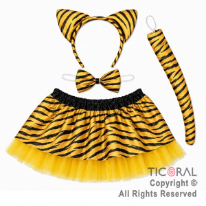SET TIGRE VINCHA MO�O POLLERA Y COLA
